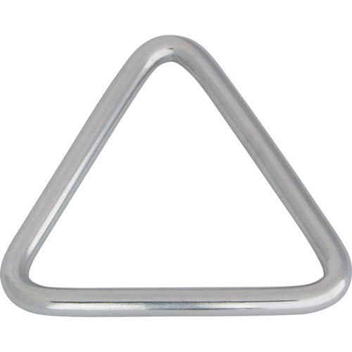 Mizumoto Stainless Steel Triangle Link, Wire Diameter 5mm, Inner Width 35mm, B-605, 1 pc