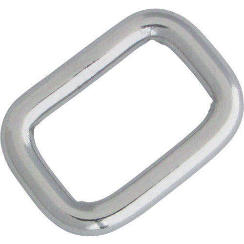 Mizumoto Stainless Steel Square Link, Wire Diameter 5mm, Inner Width 15mm, B-617, 1 pc