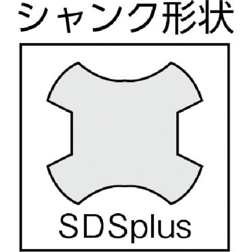 ミヤナガ　デルタゴンビットＳＤＳプラス　ロングサイズ　Φ６．０×２１６ｍｍ　DLSDS06021　1 本
