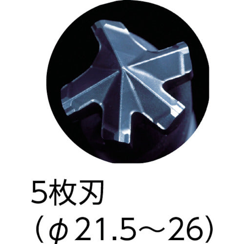 ミヤナガ　デルタゴンビットＳＤＳプラス　ロングサイズ　Φ８．５×２１６ｍｍ　DLSDS08521　1 本
