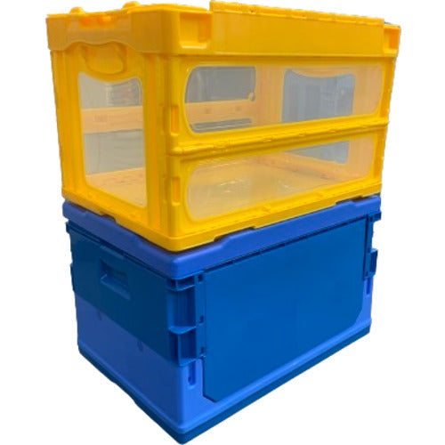 Sanko Folding Container 561130 Cold Oricon EP34B Blue 56113000BL506BL503 1 pc