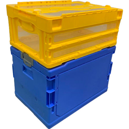 サンコー　折りたたみコンテナー　５６１２９０　コールドオリコンＥＰ３８Ｂ　ブルー　56129000BL503　1 個