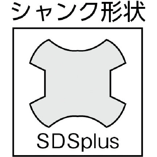 ミヤナガ　デルタゴンビットＳＤＳプラス　５本入りパック　デルタ軸　Φ３．５　DLSDS35P5　1 Ｓ