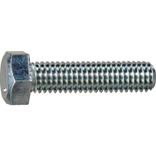 TRUSCO Hexagonal Bolt, Unicro, Full Thread, M4 x 10, 20 Pieces, Small Pack, Y801-0410, 1 Bag