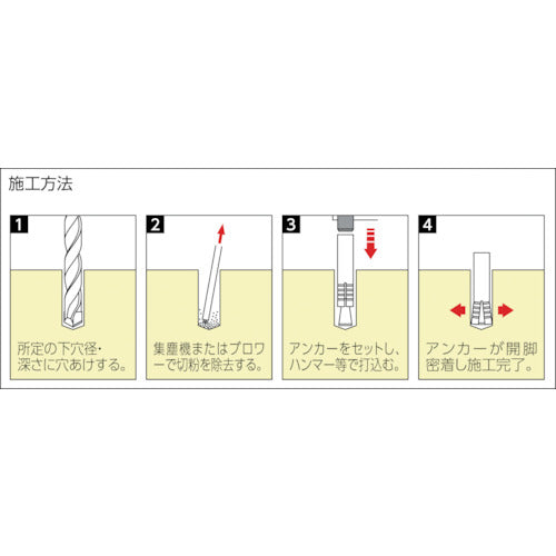 UNIKA Welded Anchor AS-1045 AS-1045 100 pieces