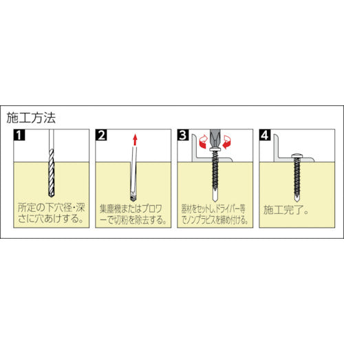 ＵＮＩＫＡ　ノンプラビス　シルバー　サラ　ドリルナシ　Ｆ−４３２ＳＤＮ　（１５０本）　F-432-SDN　1 PK