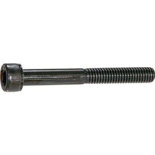 TRUSCO 육각구멍부착 볼트 흑염색 반나사 M6×45 10개입 소량팩/캡볼트(CAP) Y804-0645 1봉지