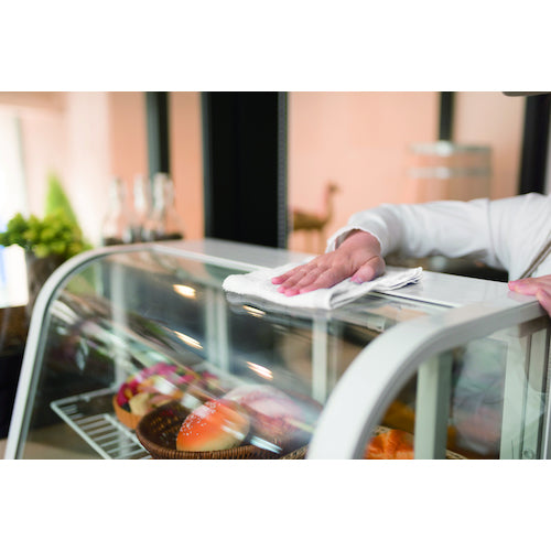 TRUSCO 식품 위생 적합 마이크로 화이버 웨스 400×400mm 블루 3장입 FSAMF-B 1봉