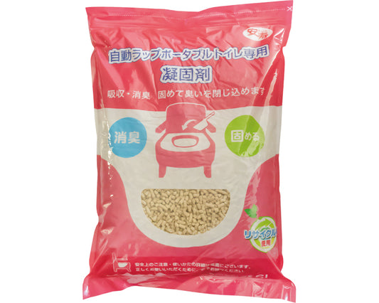 自動ラップポータブルトイレ専用凝固剤 / 533-946　スコップ付　1 袋