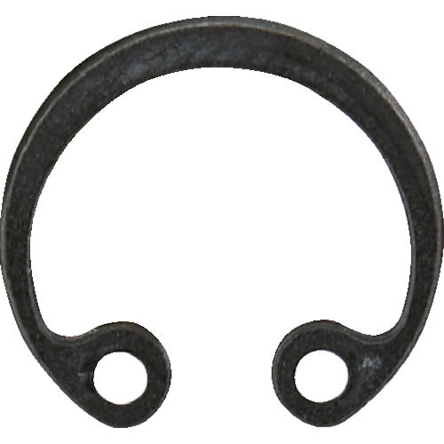 TRUSCO Snap Ring for Holes, Steel, Nominal Diameter R-11, 10 Pieces, Small Pack, Y851-0011, 1 Bag