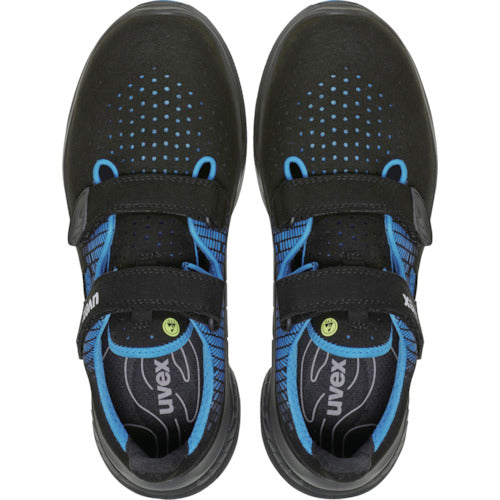 UVEX 1G2 Sandals S1SRC Black/Blue 27cm 6828642 1 pair