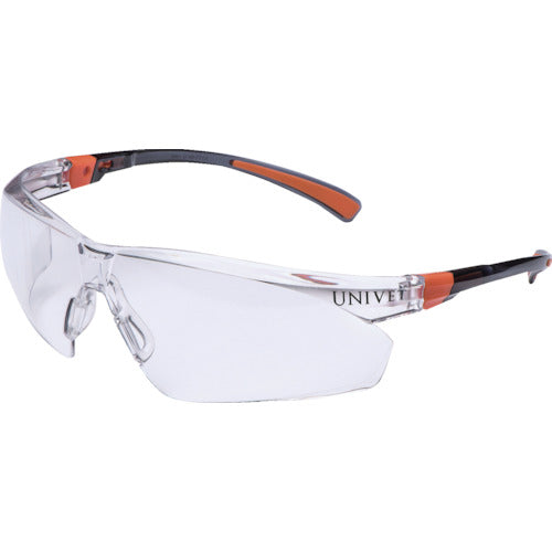 Univet Double Eye Protective Glasses 506UP Black x Orange 506U.04.03.00 1 pc