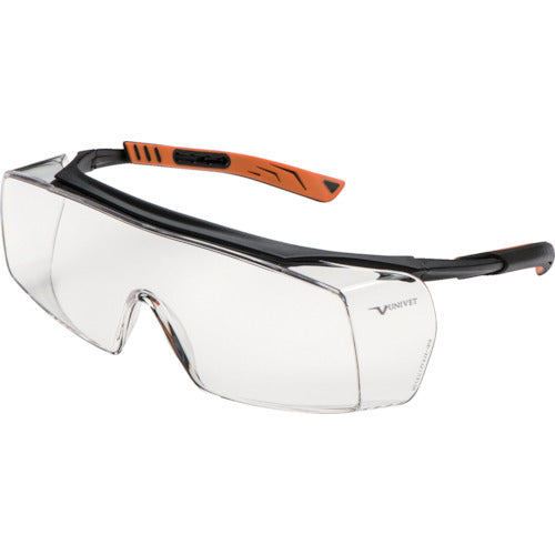 Univet Single-lens Safety Glasses Overglasses 5X7 5X7.01.00.00 1 piece
