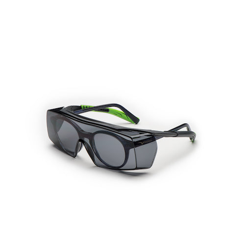 ユニベット　一眼型保護メガネ　オーバーグラス　５Ｘ７　グレーレンズ　5X7.01.11.02　1 個