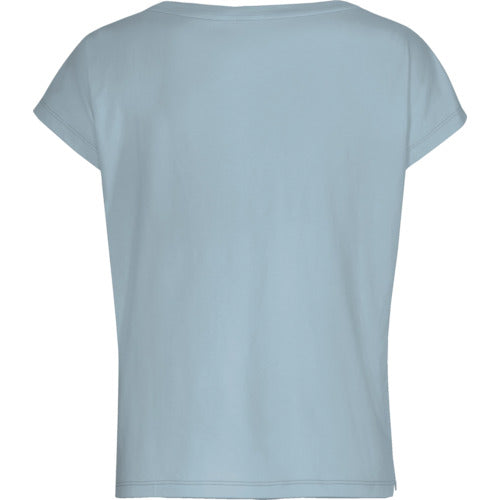 UVEX 색소폰 그린 사이클 플래닛 여성 티셔츠 라이트 블루 M 8888710 1 착용