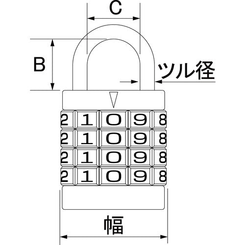 SOL 정지 잠금 30mm 500-30 1 개