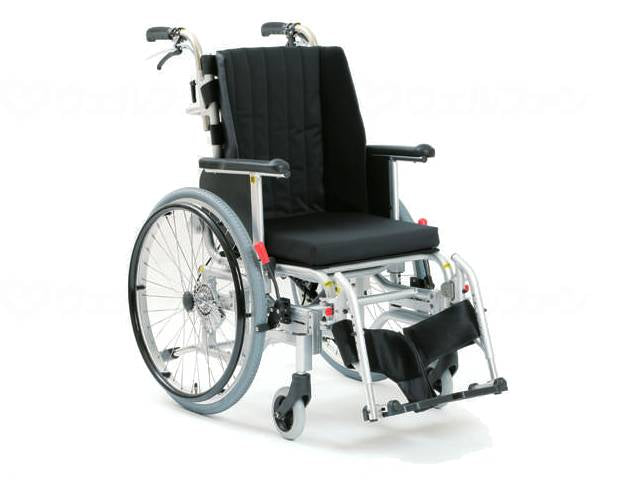 カルバオン楽歩ﾍﾞｰｼｯｸ　ﾊｲﾊﾞｯｸ仕様 ｼﾙﾊﾞｰ 37幅