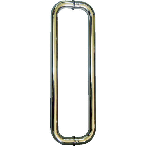 MK Stainless Steel O-Handle 25φ×600mm Chrome G-470-609 1 pc