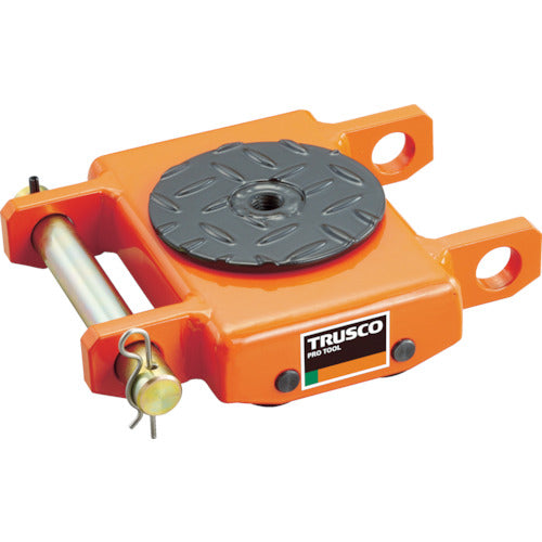 TRUSCO Orange Roller with Urethane Wheels, Low-Floor Type, 2 TON, TUW-2T, 1 Unit