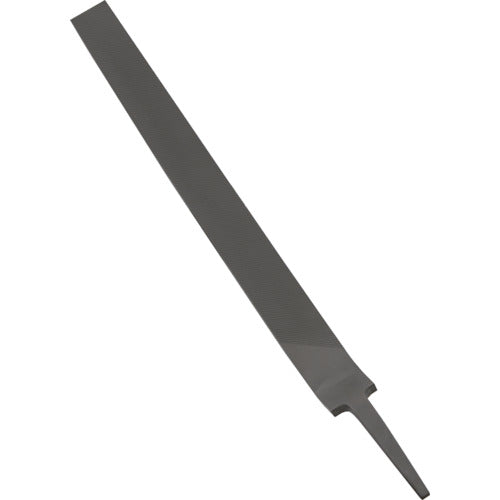 TRUSCO Boat-shaped metal file, flat, medium, blade length 200, THIS200-02, 1 piece