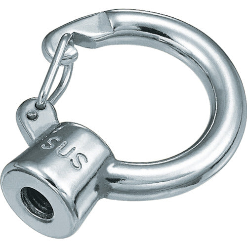 TRUSCO Stainless Steel Hook Eye Nut Thread Diameter M10X1.5 (1 pc = 1 bag) TFIN-10 1 pc