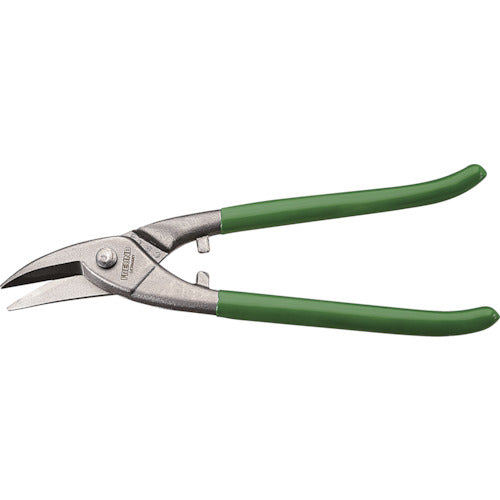Freund sheet metal scissors, grooved blade, 250mm (right curved) 01220250, 1 piece