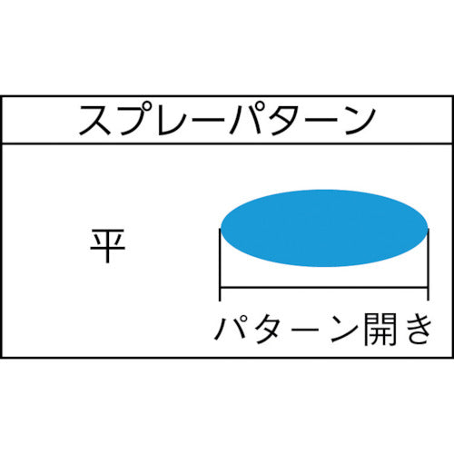 アネスト岩田　小形スプレーガン　重力式　ノズル口径Φ１．０　０．４ｋＷ　空気使用量７５Ｌ／ｍｉｎ　W-61-1G　1 台
