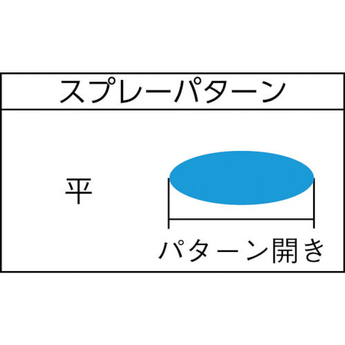 アネスト岩田　小形スプレーガン　吸上式　ノズル口径Φ１．３　０．４ｋＷ　空気使用量８５Ｌ／ｍｉｎ　W-61-2S　1 台