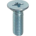 TRUSCO Flat Head Machine Screw, Unicro, Full Thread, M5 x 12, 20 Pieces, Small Pack, Y825-0512, 1 Bag