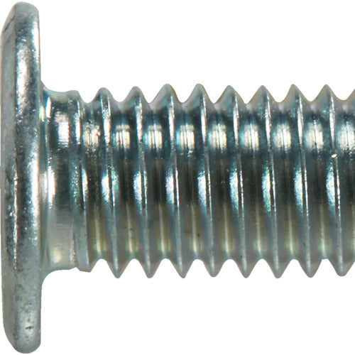 ＴＲＵＳＣＯ　ヘックスローブ超極低頭ねじ　三価クロメート　Ｍ３×８　５０本入　B182-0308　1 PK