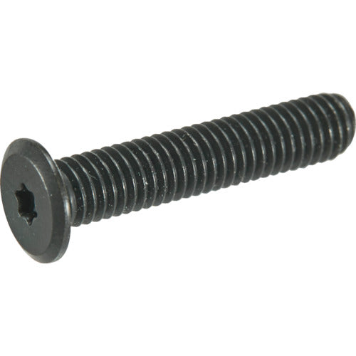 TRUSCO Hex Lobe Ultra Low Head Screw Stainless Steel Black Dye M3 x 6 10 Pieces B185-0306 1 PK