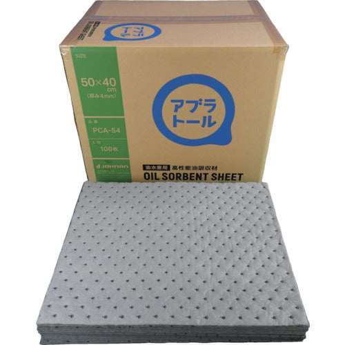 ＪＯＨＮＡＮ　油吸収材　アブラトール　シート　５０×４０×０．４ｃｍ　PCA-54　1 箱