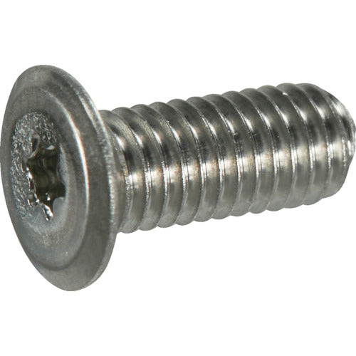 TRUSCO Hex Lobe Ultra Low Head Screw Stainless Steel M5 x 12 14 Pieces B183-0512 1 PK