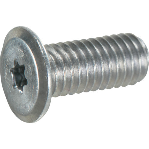 TRUSCO Hex Lobe Ultra Low Head Screw Aluminum M5 x 16 10pcs B184-0516 1PK