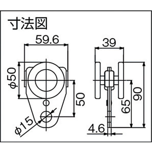 ＤＡＩＫＥＮ　ドアハンガー　ニュートン２０トロリー単車　N20-2TR　1 個