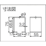 ＤＡＩＫＥＮ　ドアハンガー　ニュートン２０天井受下　N20-BOX　1 個