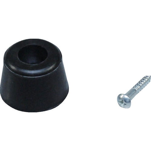 빛 고무 바닥 다리 28mm 원 (4 개입) KG-280 1 PK