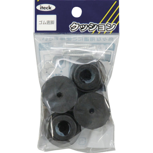 빛 고무 바닥 다리 28mm 원 (4 개입) KG-280 1 PK