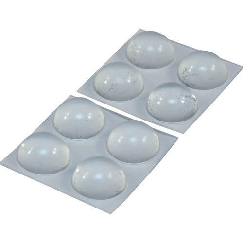 Hikari Urethane Cushion 19 Round Transparent (8 pieces) KKU-190 1 PK