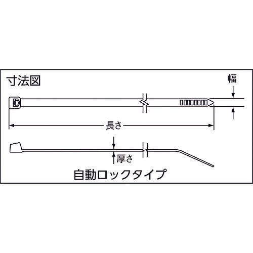 ＰＡＮＤＵＩＴ　ポリプロピレン結束バンド　（１０００本入）　PLT1.5I-M109　1 袋