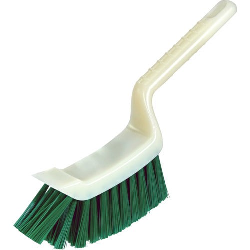 TRUSCO 스크레이퍼 부착 브러시 HACCP 대응 그린 SCBR-GN 1개