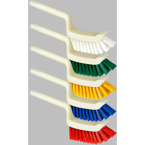 TRUSCO Heat-Resistant Scraper Brush, HACCP Compliant, Green, HRSCBR-GN, 1 Piece