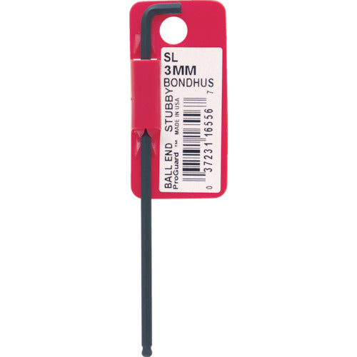 BONDHUS 스태비 볼포인트 L-렌치 롱 3mm SL3MM 1개