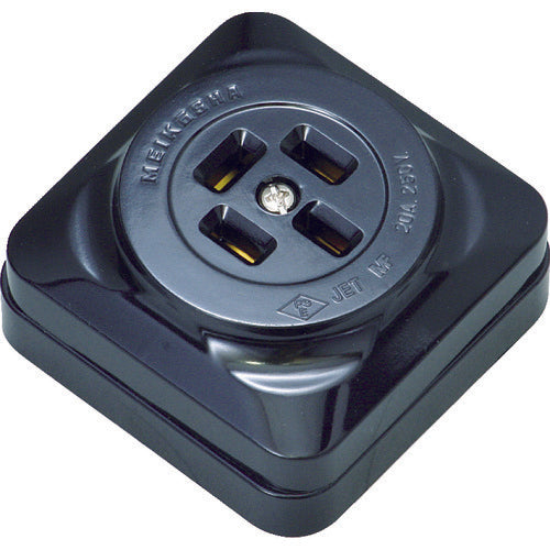 Meiko MR2749 Grounded 3P 20A Square Outlet 1 pc