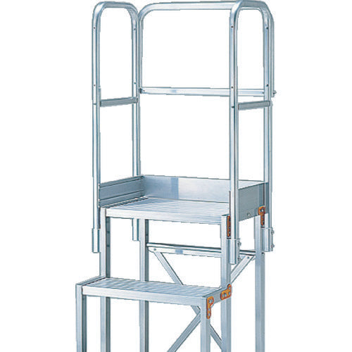 ＴＲＵＳＣＯ　作業用踏台用手すり　Ｈ９００　天場三方手すりＴＳＦ−２５６・２５７　TSF-TE1　1 Ｓ