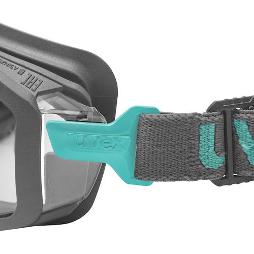 UVEX 안전 고글 아이 레인지 시리즈 아이 가드 플러스 플래닛 바이오베이스 소재 9143297 1 개