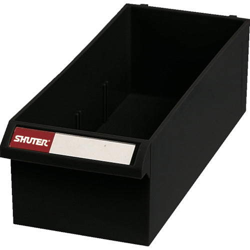SHUTER Cabinet Drawer for A8 Type, Black, ABS Resin, A8N, 1 Piece