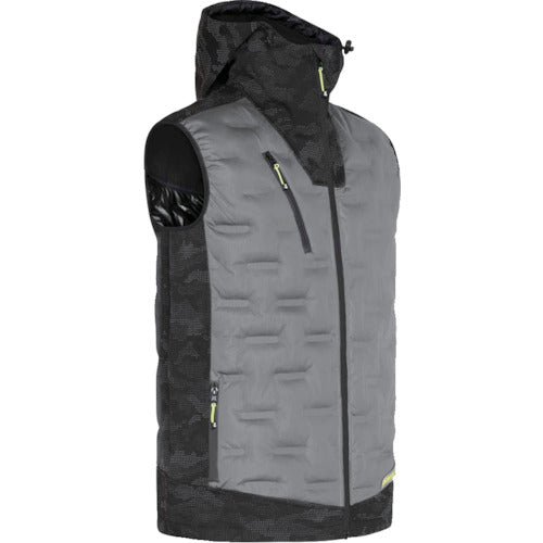 Northways Work Down Vest, Gray, Size M, 1104-GR-M, 1 unit