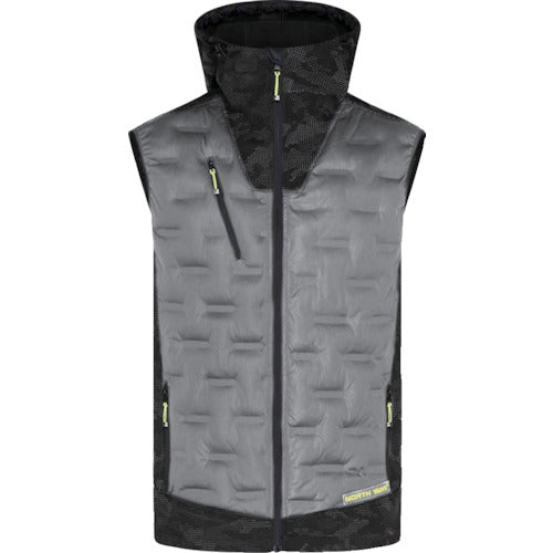 Northways Work Down Vest, Gray, Size S, 1104-GR-S, 1 unit
