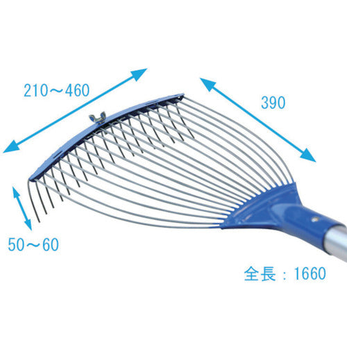 金象　ホームレーキアルミＰ柄付　073821　1 本